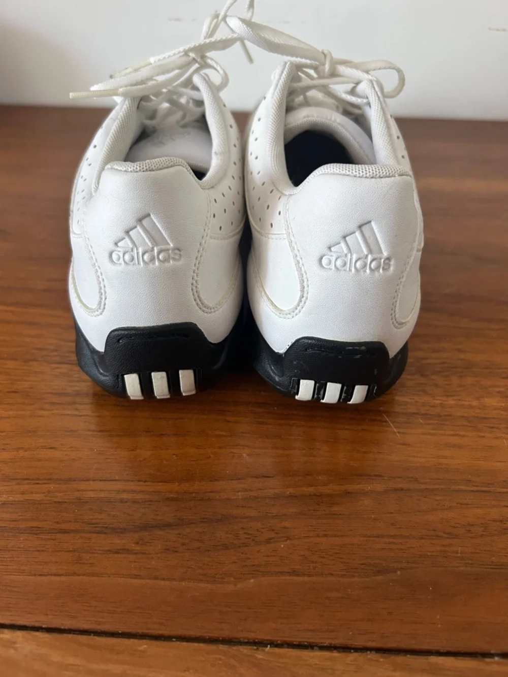 Adidas White Women’s Athletic Lace-Up Golf Sneakers - Picture 5 of 7